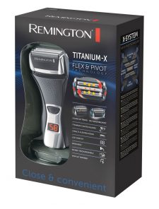 Cutie aparat de ras Remington Titanium-X F7800